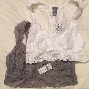 Two Aerie lace “sports” bras - NEW